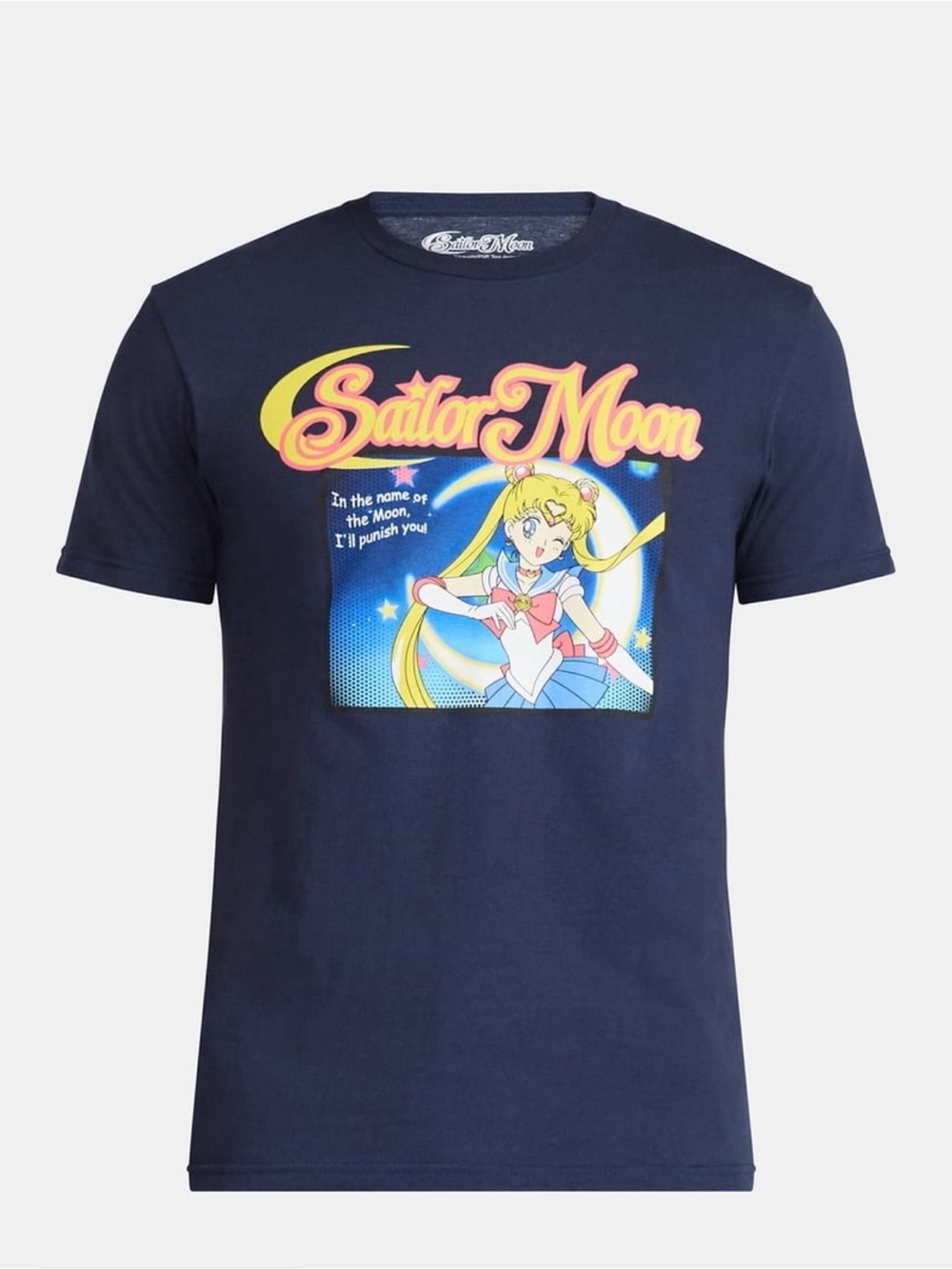 Sailor Moon Men’s Graphic Tee With Short Sleeves